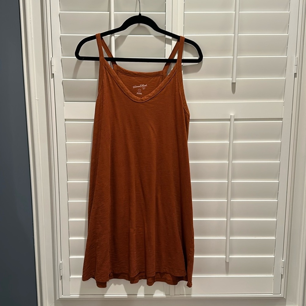 Universal Thread Burnt Orange Tank Dress